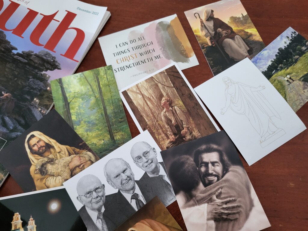 Missionary Care Package Misc Cards